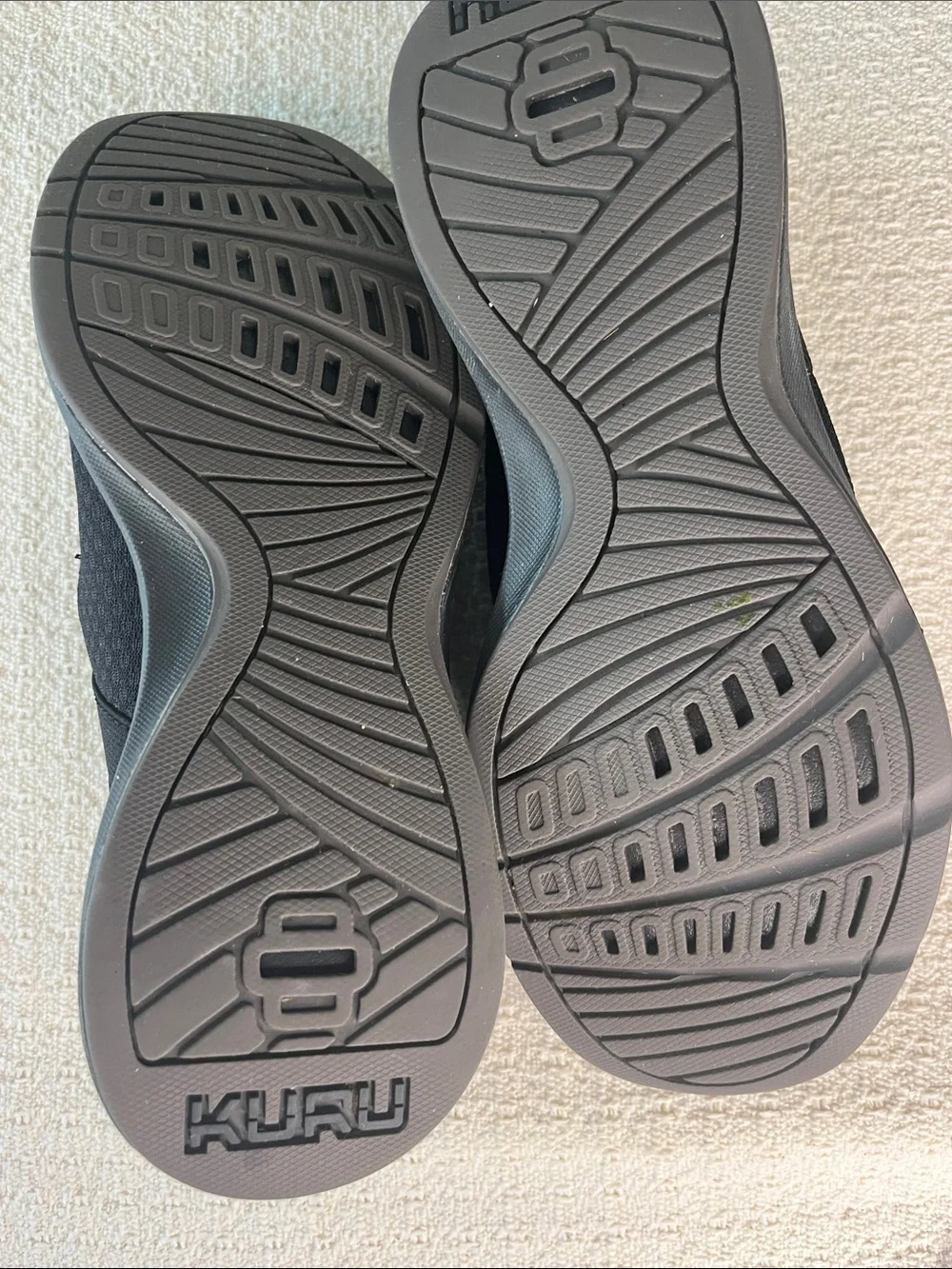KURU Lucy Maryjanes, black size 7 mesh wth leather slip-ons